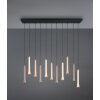 Trio Fiato Pendelleuchte LED Schwarz, 11-flammig