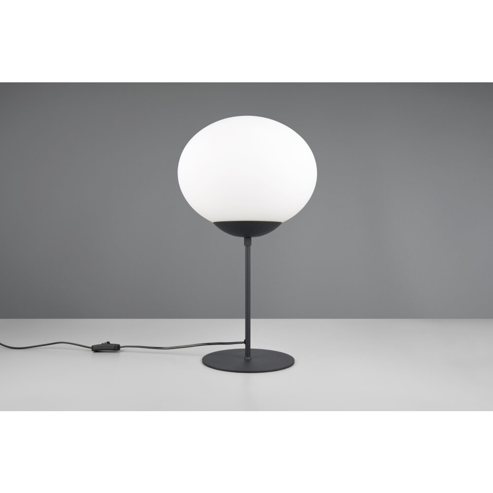 Trio Fomento Tischleuchte Schwarz, 1-flammig main product photo