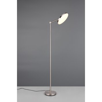 Reality Mondello Stehlampe LED Nickel-Matt, 1-flammig Reality Mondello Stehlampe LED Nickel-Matt, 1-flammig