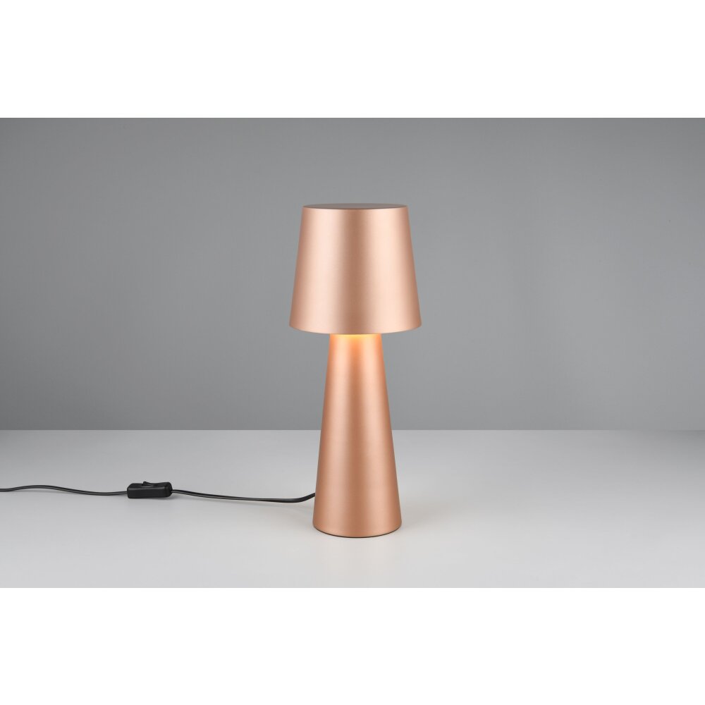 Trio Nubian Tischleuchte Braun, 1-flammig main product photo