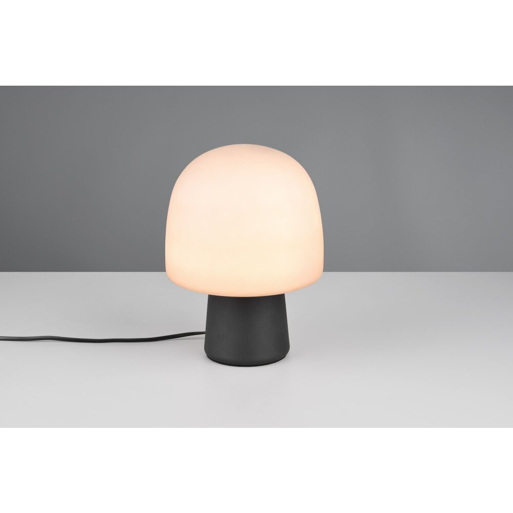Trio Steen Tischleuchte Schwarz, 1-flammig main product photo