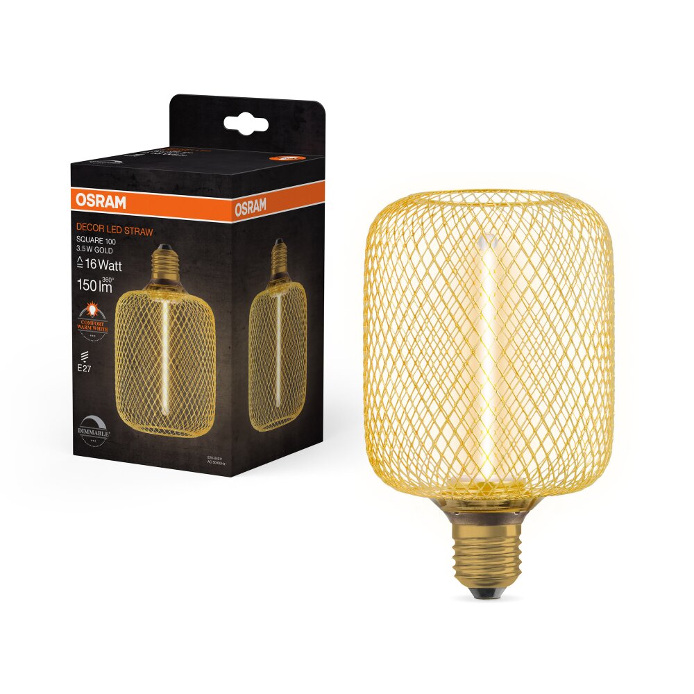 Osram LED E27 3,5 Watt 1800 Kelvin 150 Lumen main product photo