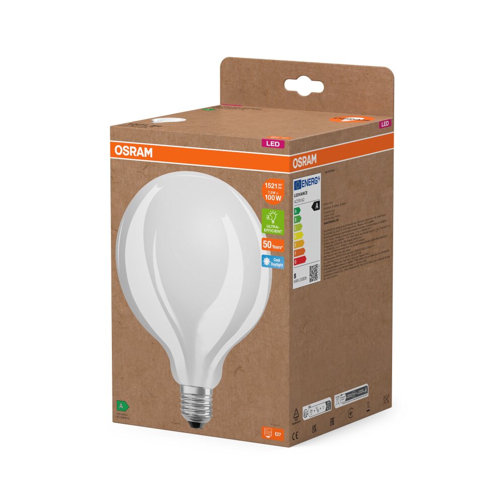 Osram LED E27 7,2 Watt 6500 Kelvin 1521 Lumen
