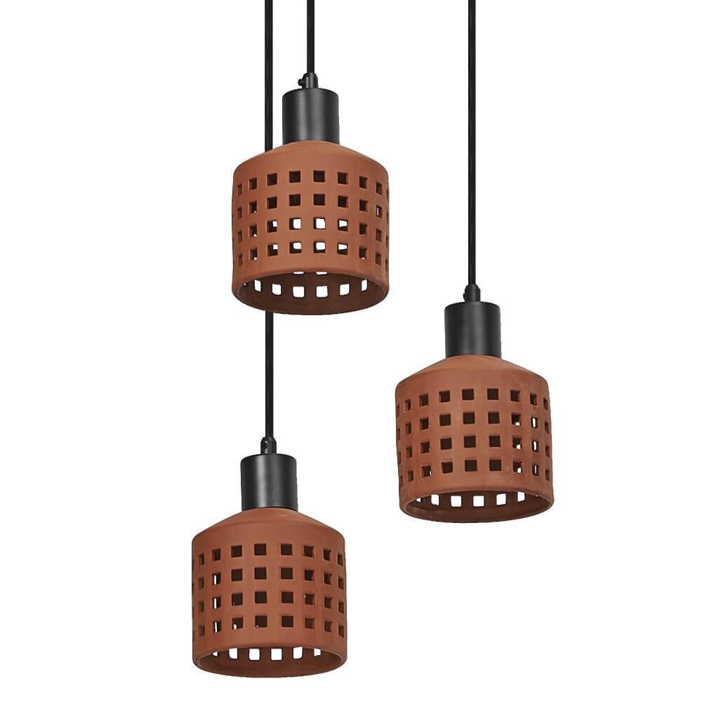 LEDVANCE DECOR Wand- und Deckenleuchte Braun, 3-flammig main product photo