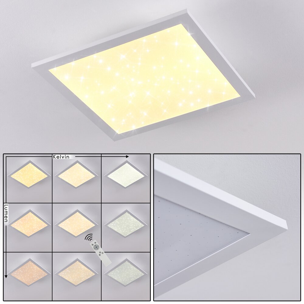 Cambote LED Panel Weiß, 1-flammig, Fernbedienung main product photo