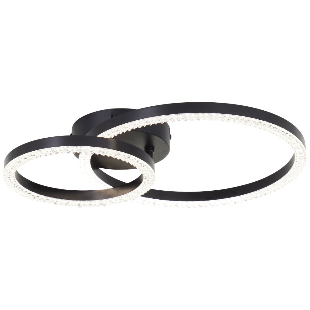 Brilliant Aurelia Deckenleuchte LED Schwarz, 1-flammig main product photo