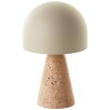 Pilzlampe Brilliant Nalam Tischleuchte Beige, 1-flammig Pilzlampe Brilliant Nalam Tischleuchte Beige, 1-flammig