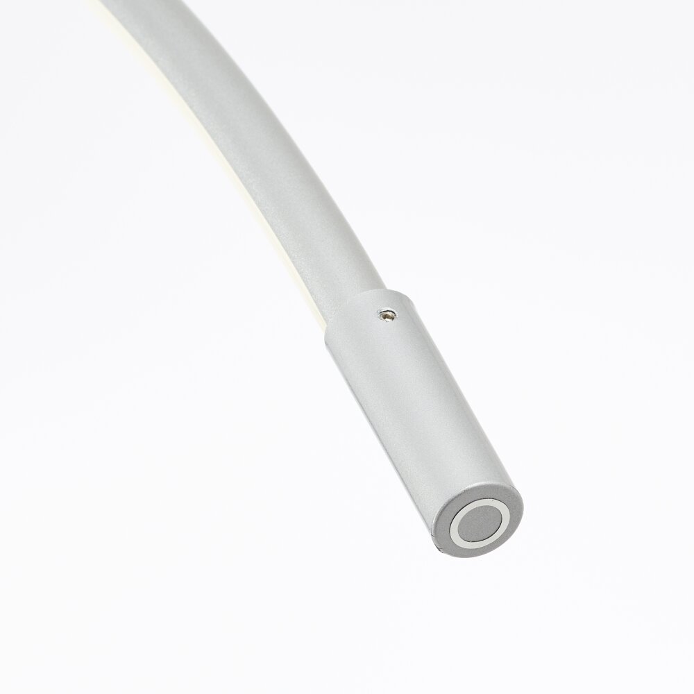 Brilliant Bow Stehleuchte LED Silber, 1-flammig