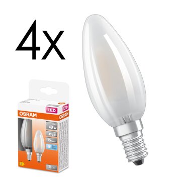 LED E14 4er Set 4 Watt 4000 Kelvin 470 Lumen LED E14 4er Set 4 Watt 4000 Kelvin 470 Lumen