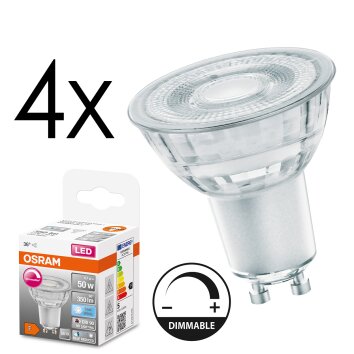LED GU10 4er Set 4,7 Watt 4000 Kelvin 350 Lumen LED GU10 4er Set 4,7 Watt 4000 Kelvin 350 Lumen