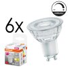 LED GU10 6er Set 3,7 Watt 2700 Kelvin 230 Lumen LED GU10 6er Set 3,7 Watt 2700 Kelvin 230 Lumen