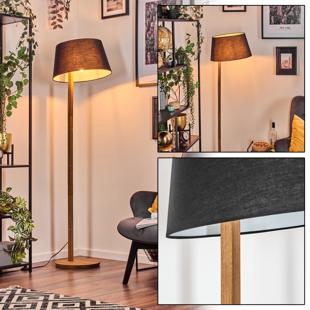 Bassagoda Stehleuchte Naturfarben, 1-flammig main product photo