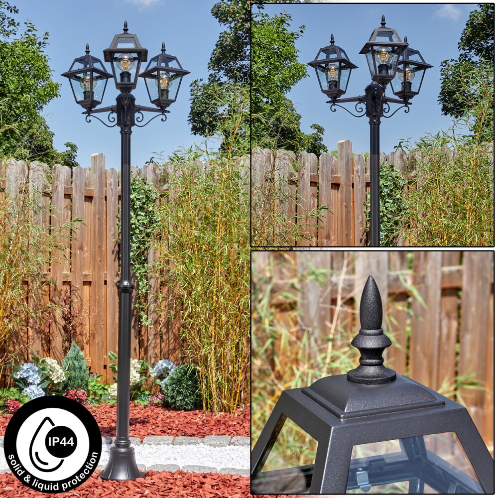 Fornelos Kandelaber Schwarz, 3-flammig main product photo