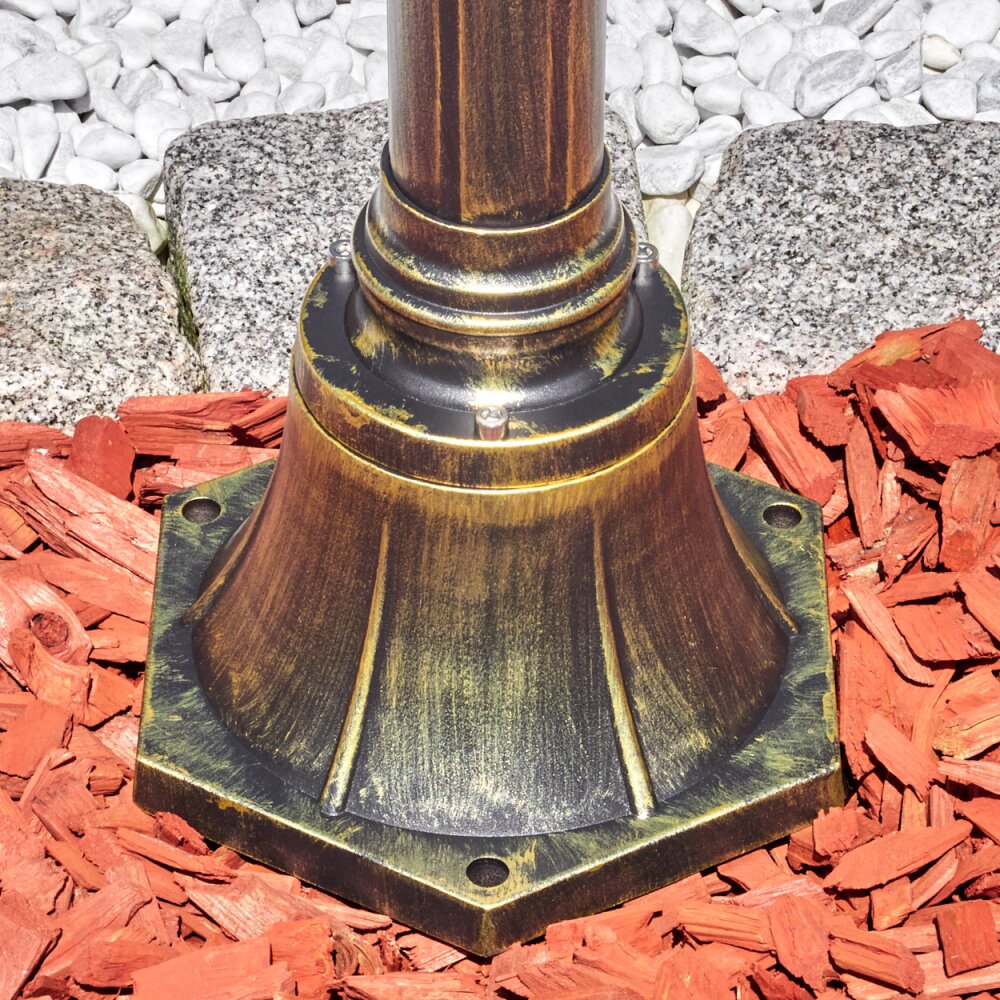 Fornelos Kandelaber Gold, Schwarz, 3-flammig