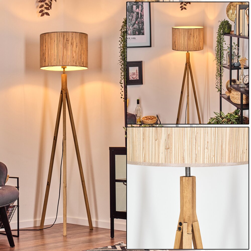 Bongal Stehleuchte Naturfarben, 1-flammig main product photo