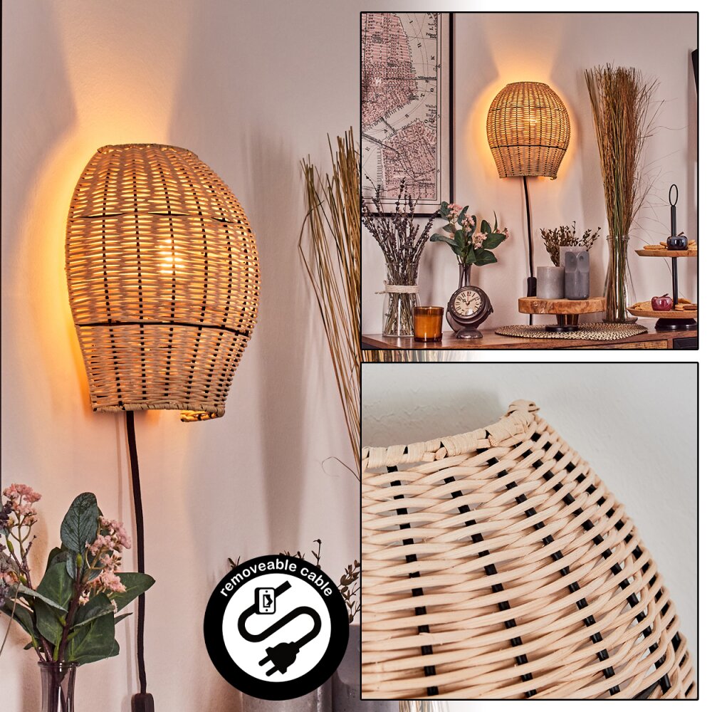 Cardeira Wandleuchte Schwarz, 1-flammig main product photo