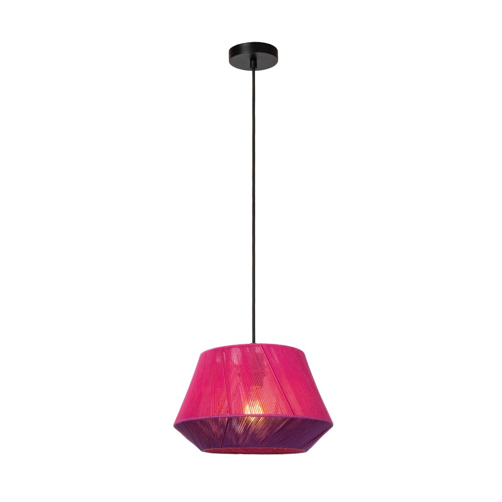 Lucide JESSICA Pendelleuchte Schwarz, 1-flammig main product photo