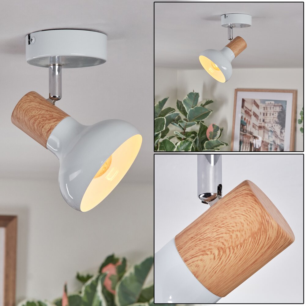 Alyra Deckenleuchte Weiß, 1-flammig main product photo