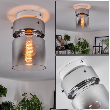 Hasvik Deckenleuchte Glas 15 cm Weiß, 1-flammig Hasvik Deckenleuchte Glas 15 cm Weiß, 1-flammig