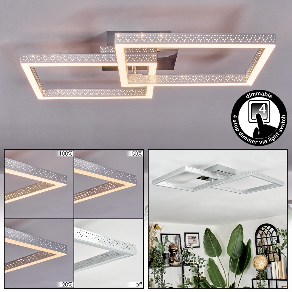 Binor Deckenleuchte LED Chrom, 1-flammig main product photo