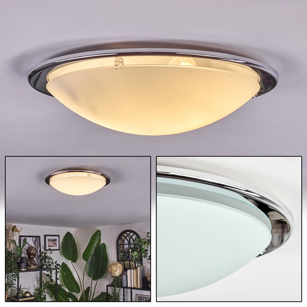 Brena Deckenleuchte Silber, 2-flammig main product photo