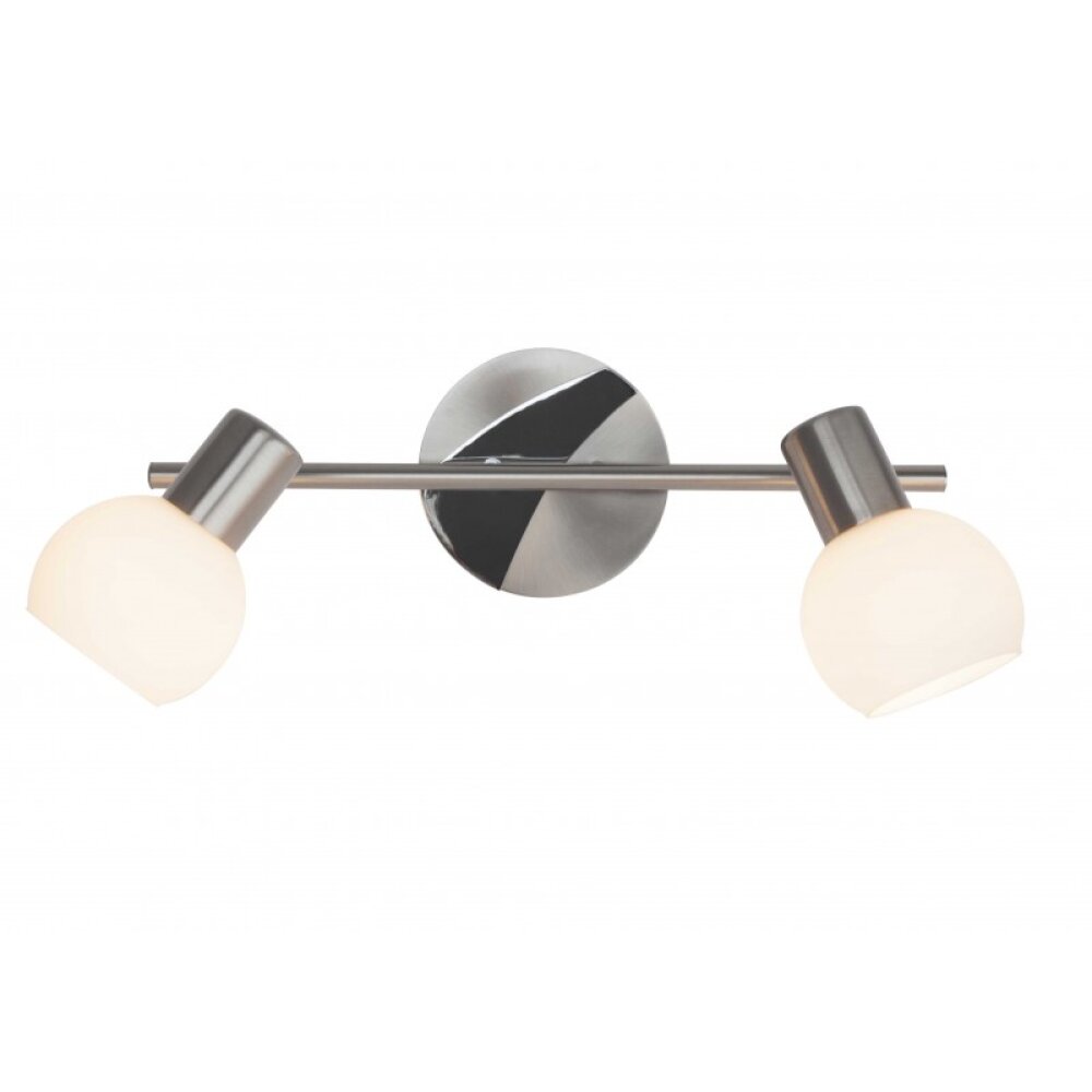 Brilliant Tiara Spotrohr Weiß, 2-flammig main product photo
