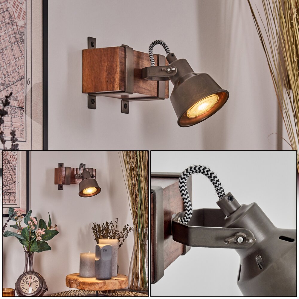 Pehefito Wandleuchte Dunkelbraun, 1-flammig main product photo