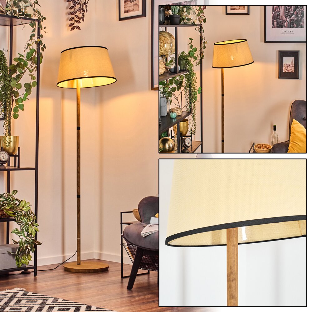 Chellas Stehleuchte Naturfarben, 1-flammig main product photo