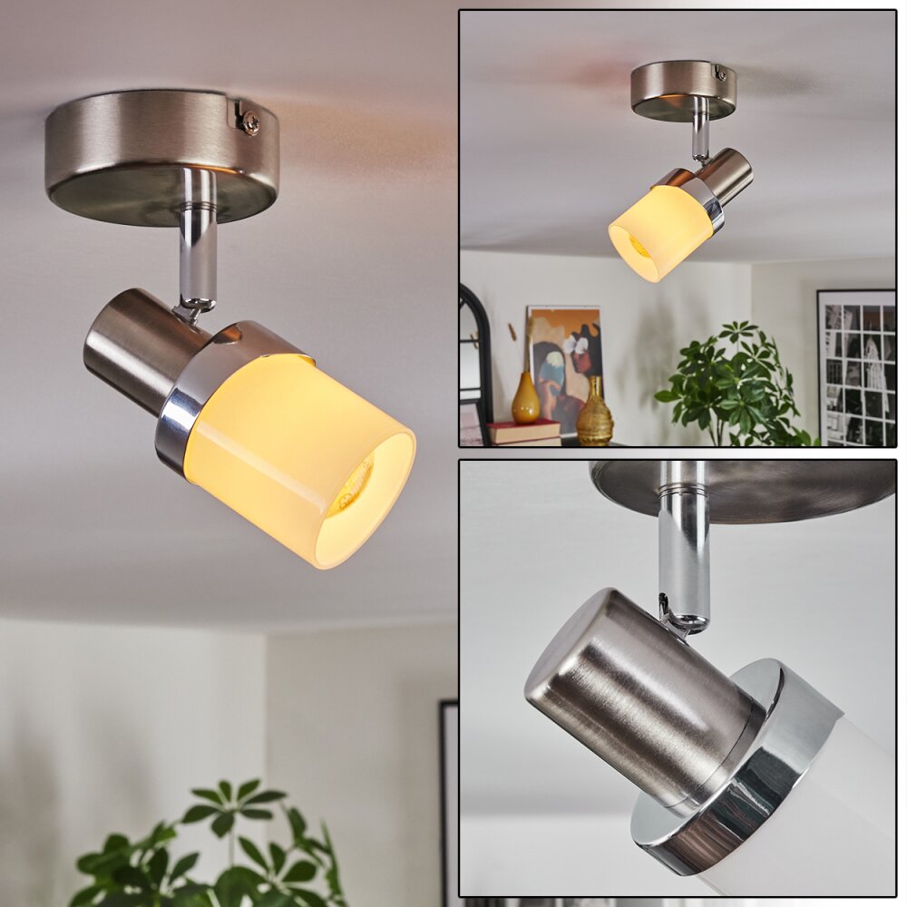 Davor Deckenleuchte Chrom, Nickel-Matt, 1-flammig main product photo
