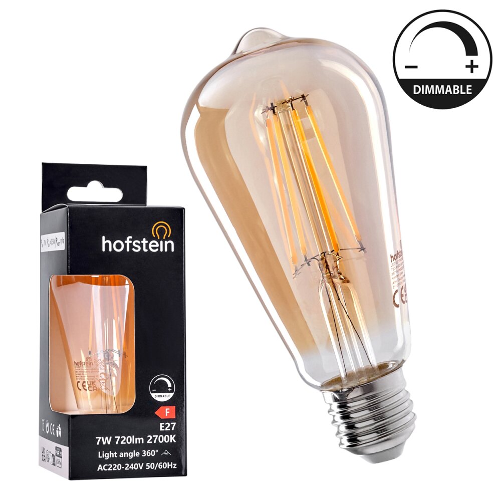 LED E27 7 Watt 2700 Kelvin 720 Lumen main product photo