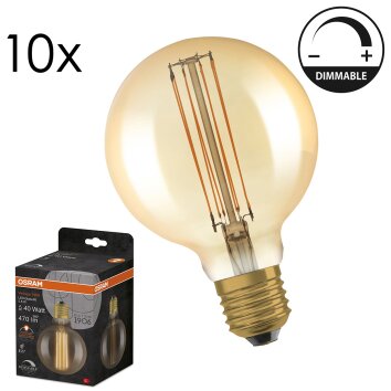 LED E27 10er Set 5,8 Watt 2200 Kelvin 470 Lumen LED E27 10er Set 5,8 Watt 2200 Kelvin 470 Lumen