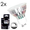 LED GU10 2er Set 4 Watt 3000 Kelvin 345 Lumen