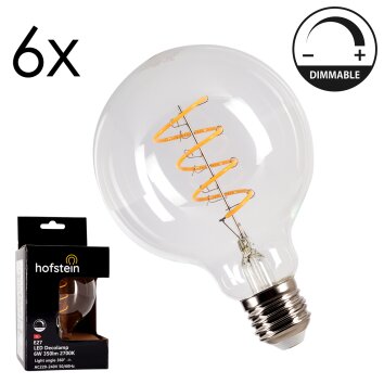 LED E27 6er Set 6 Watt 2700 Kelvin 350 Lumen LED E27 6er Set 6 Watt 2700 Kelvin 350 Lumen