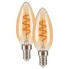 LED E14 2er Set 4 Watt 2200 Kelvin 220 Lumen
