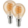 LED E14 2er Set 4 Watt 2200 Kelvin 220 Lumen