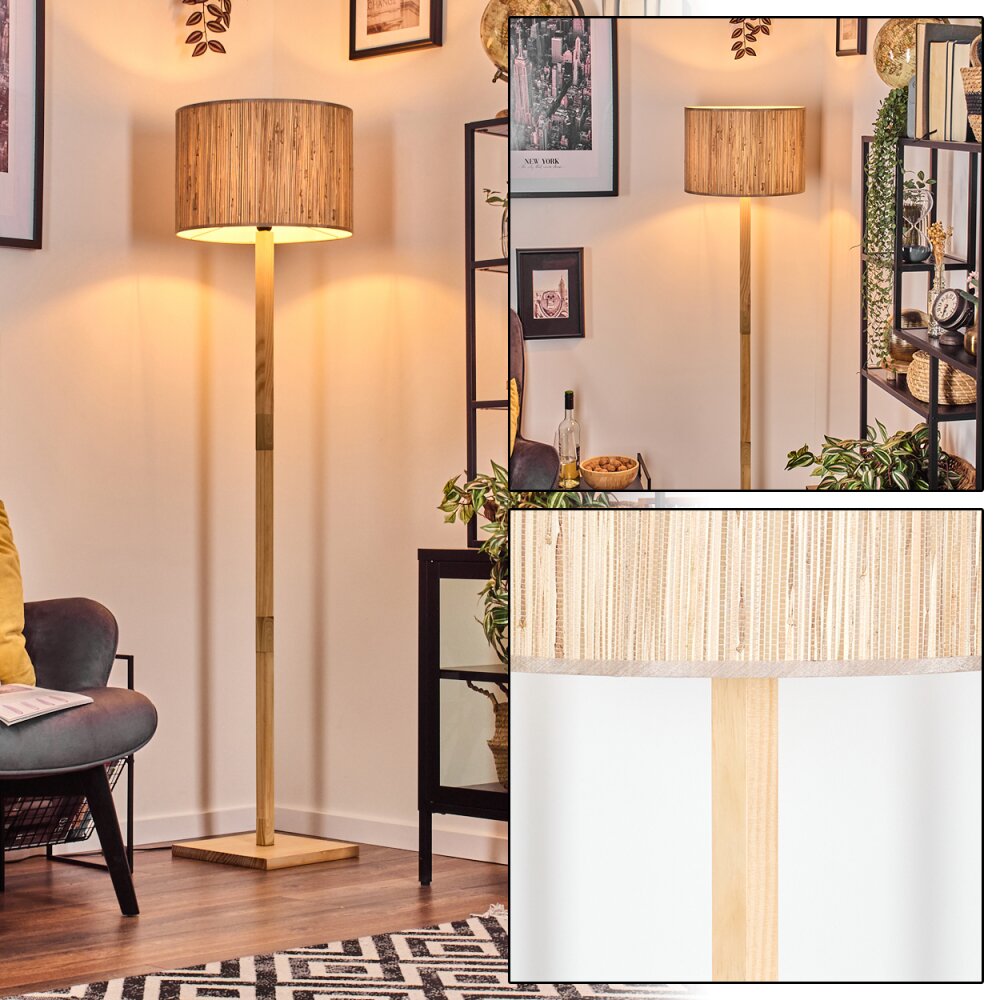 Bongal Stehleuchte Naturfarben, 1-flammig main product photo