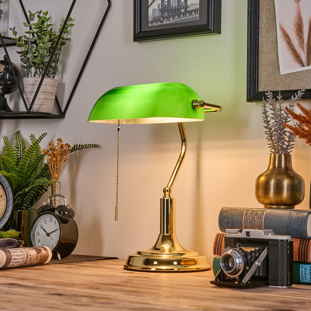 Havsta Tischleuchte Gold, 1-flammig main product photo
