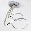 Sepino Deckenleuchte LED Chrom, 1-flammig