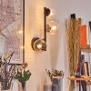 Chehalis Wandleuchte Glas 10 cm Klar, 3-flammig