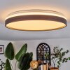 Sofo Deckenleuchte LED Schwarz, 1-flammig, Fernbedienung