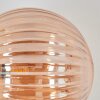Chehalis Wandleuchte Glas 15 cm Bernsteinfarben, 3-flammig