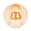 Glas-Lampenschirm Gastor Ersatzglas 20 cm Bernsteinfarben