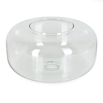 Glaslampenschirm Boza Ersatzglas 28 cm Klar Glaslampenschirm Boza Ersatzglas 28 cm Klar