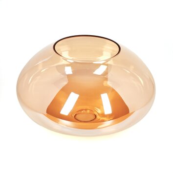 Lampenschirm aus Glas Mertola Ersatzglas 30 cm Bernsteinfarben Lampenschirm aus Glas Mertola Ersatzglas 30 cm Bernsteinfarben