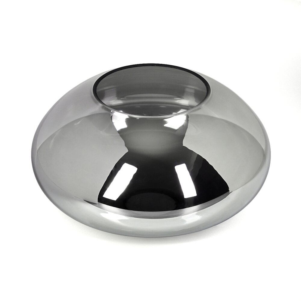 Glas-Lampenschirm Mertola Ersatzglas 20 cm Rauchfarben main product photo