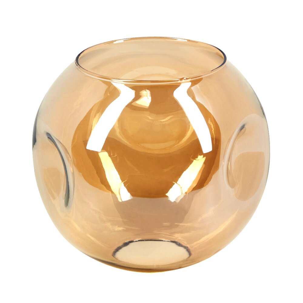 Glas-Lampenschirm Ripoll Ersatzglas 15 cm Bernsteinfarben main product photo
