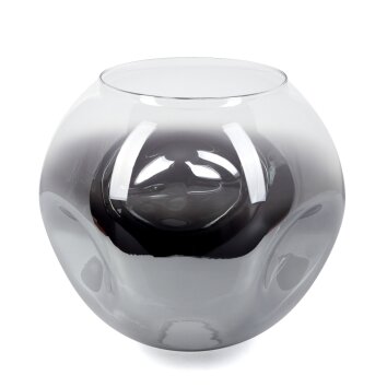 Lampenschirm aus Glas Ripoll Ersatzglas 25 cm Klar, Rauchfarben