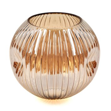 Glaslampenschirm Ripoll Ersatzglas 20 cm Bernsteinfarben Glaslampenschirm Ripoll Ersatzglas 20 cm Bernsteinfarben