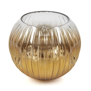Glas-Lampenschirm Ripoll Ersatzglas 15 cm Gold, Klar Glas-Lampenschirm Ripoll Ersatzglas 15 cm Gold, Klar