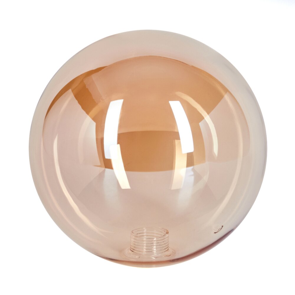 Lampenschirm aus Glas Bernado Ersatzglas 15 cm Bernsteinfarben main product photo
